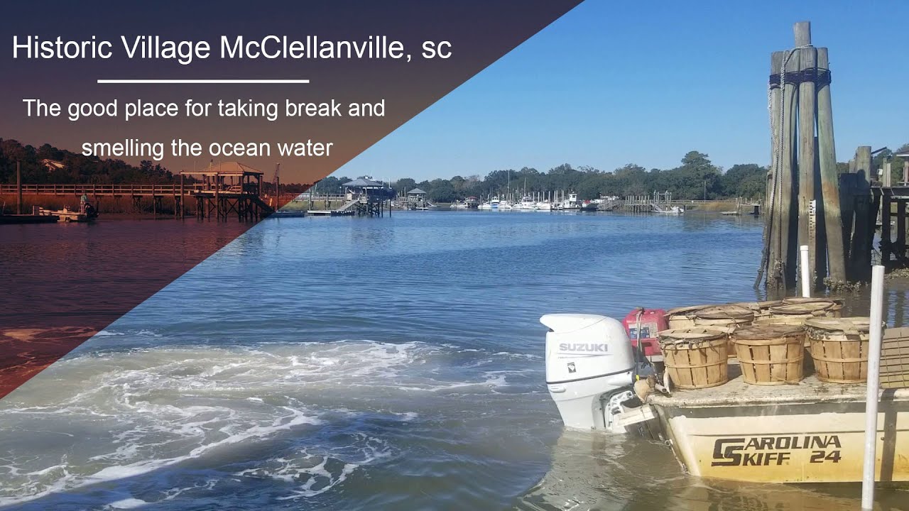Smell the coastal water, Historic Village McClellanville, SC