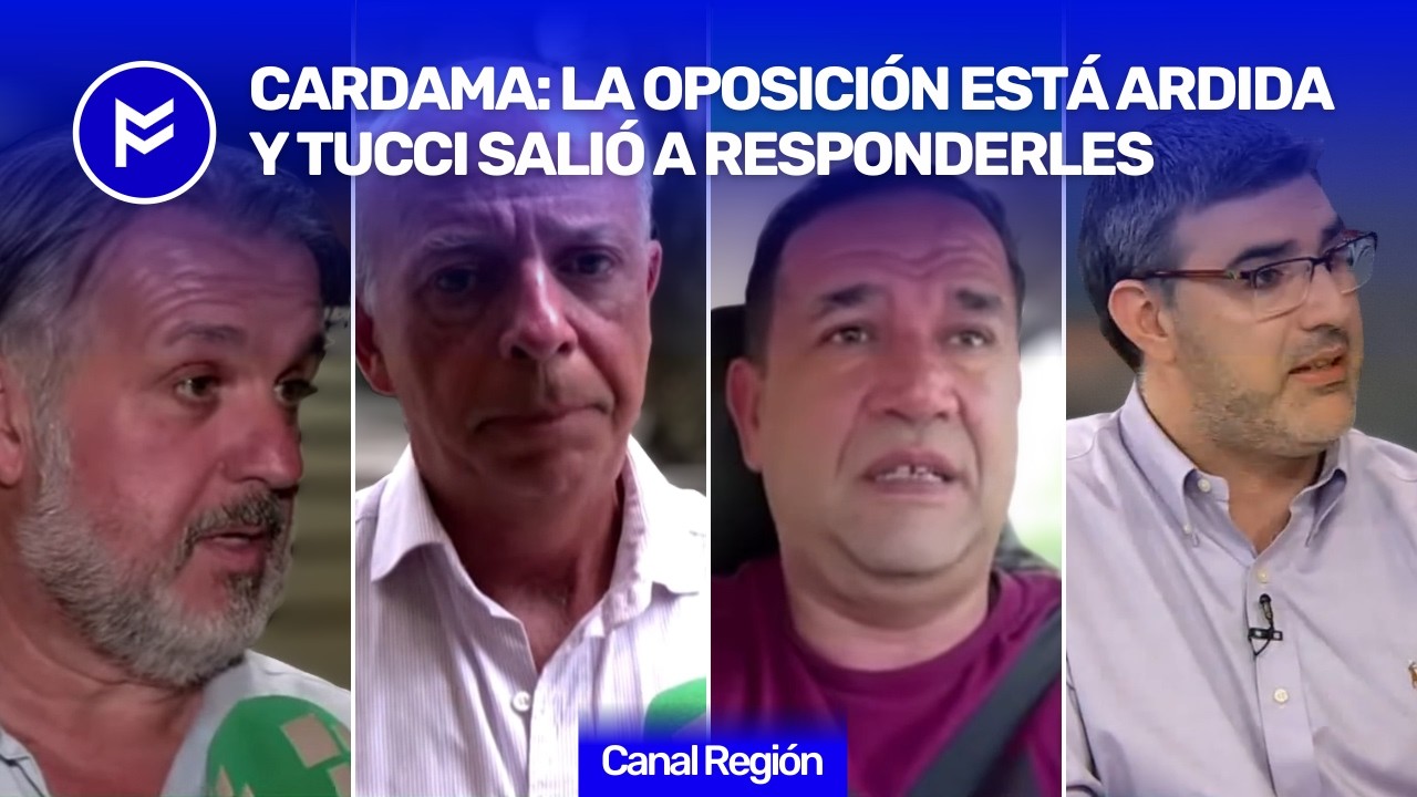 🛥️CARDAMA 🛥️ LA OPOSICIÓN ESTÁ ARDIDA Y TUCCI SALE AL CRUCE