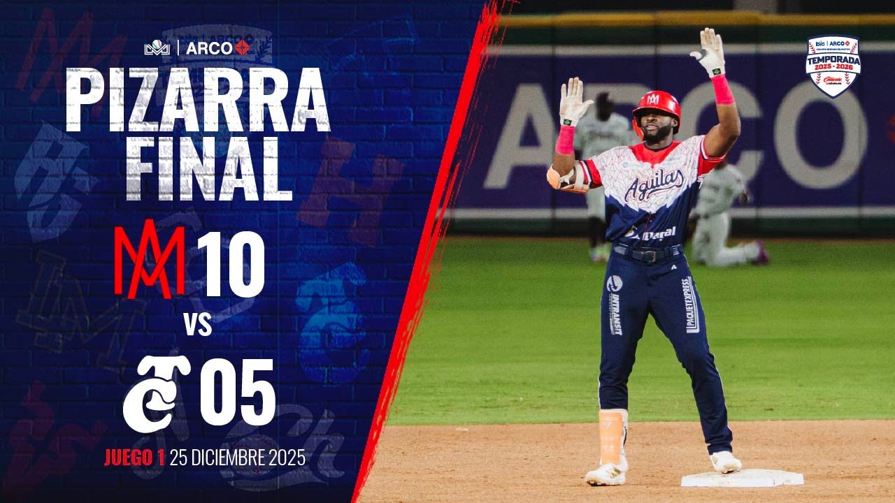 RESUMEN: Águilas de Mexicali vs Tomateros de Culiacán | 25 de Diciembre del 2025