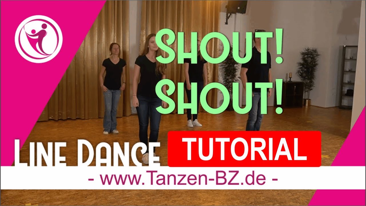 Beginner Line Dance 😍 Shout! Shout! 😍 lernen #linedance Tutorial 💃🏻 🕺🏻 deutsch Einsteiger