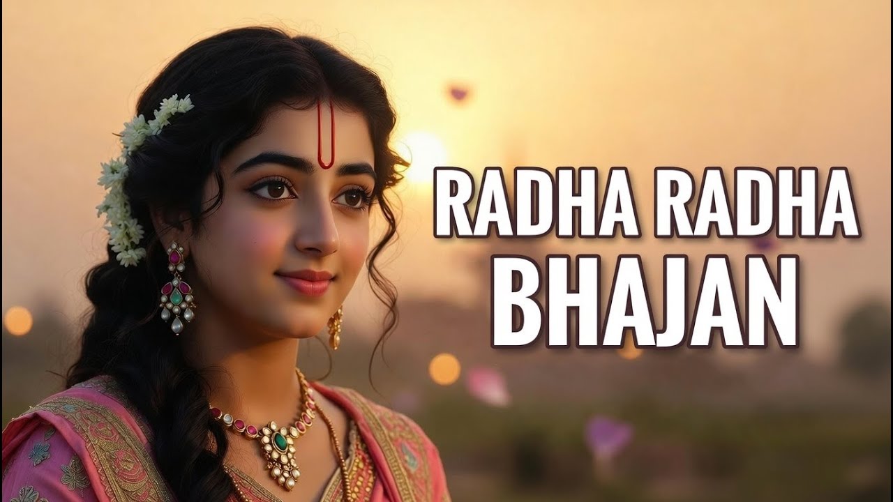 Radha Radha Bhajan | कोमल भक्ति | Vrindavan Vibes | मन का पहला उजाला | सुकून भरा भजन |