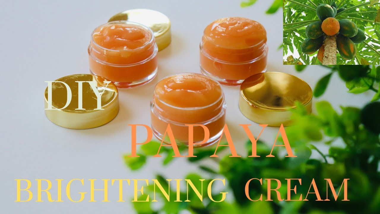 Homemade papaya cream For glowing skin // papaya day and night cream // anti-aging cream