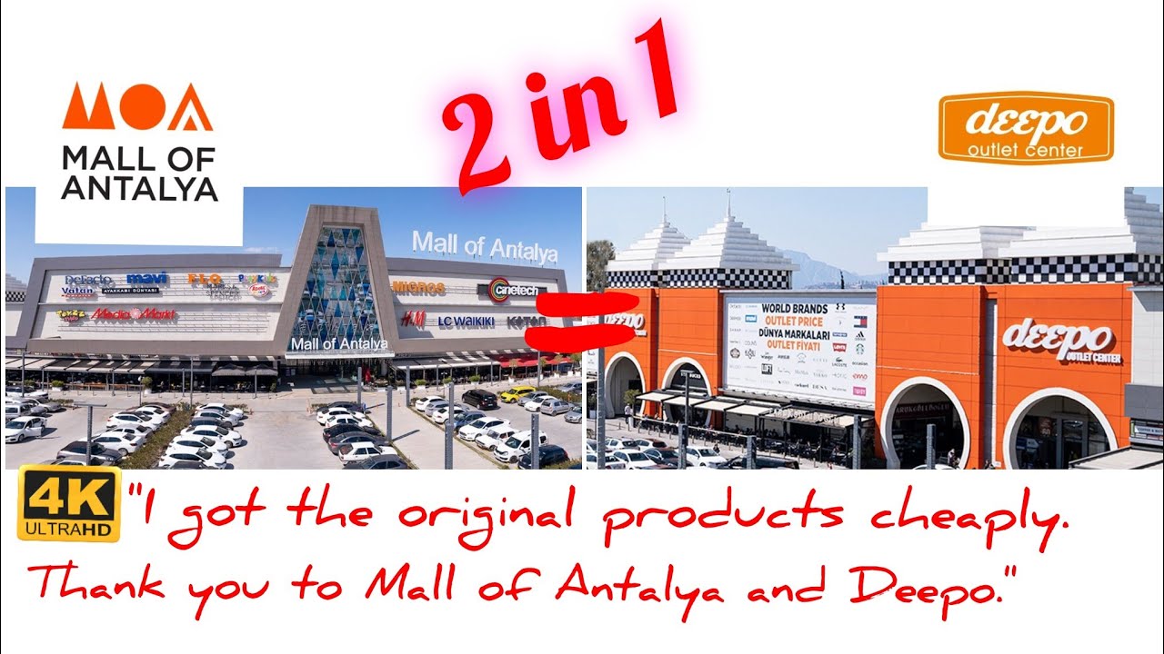 Antalya Shopping Guide 2026: Mall of Antalya & Deepo Outlet Center | Cheapest Brands!