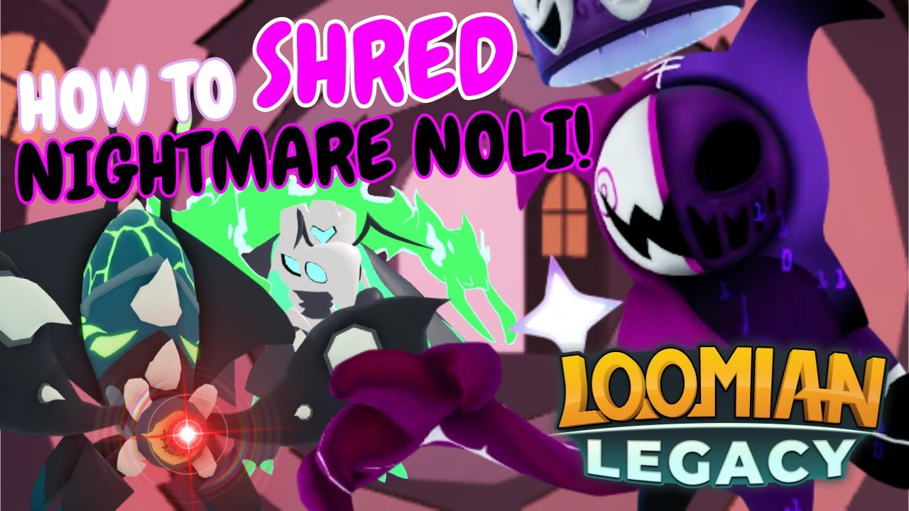 How To EASILY SOLO Nightmare NOLI Metronette In Loomian Legacy!