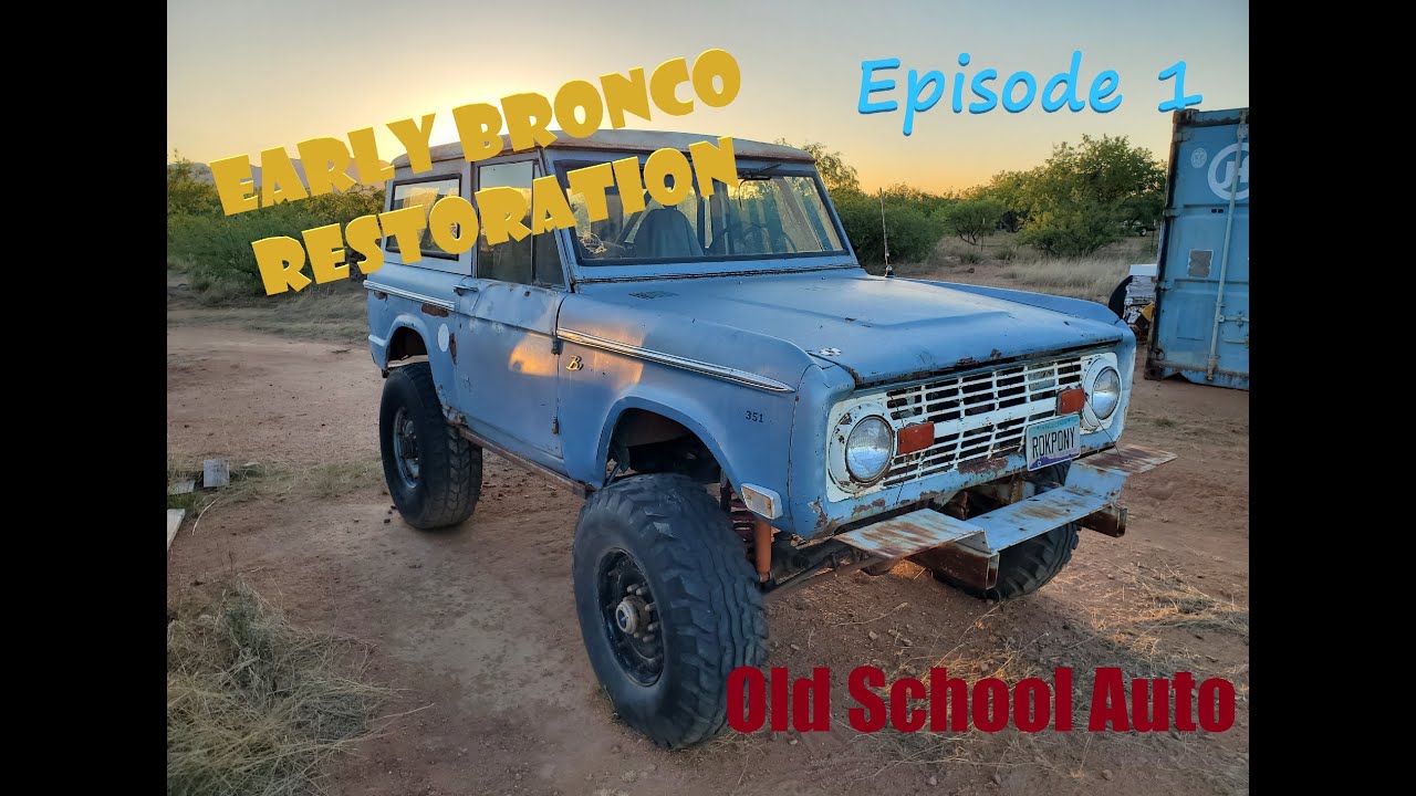 Rusty floorboards? DO THIS to fix rust THE RIGHT WAY! Early 1966-1977 Bronco restoration.