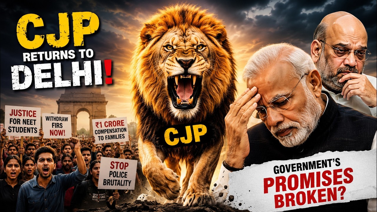 CJP Returns to Delhi! September 5 Protest Puts Centre Under Pressure
