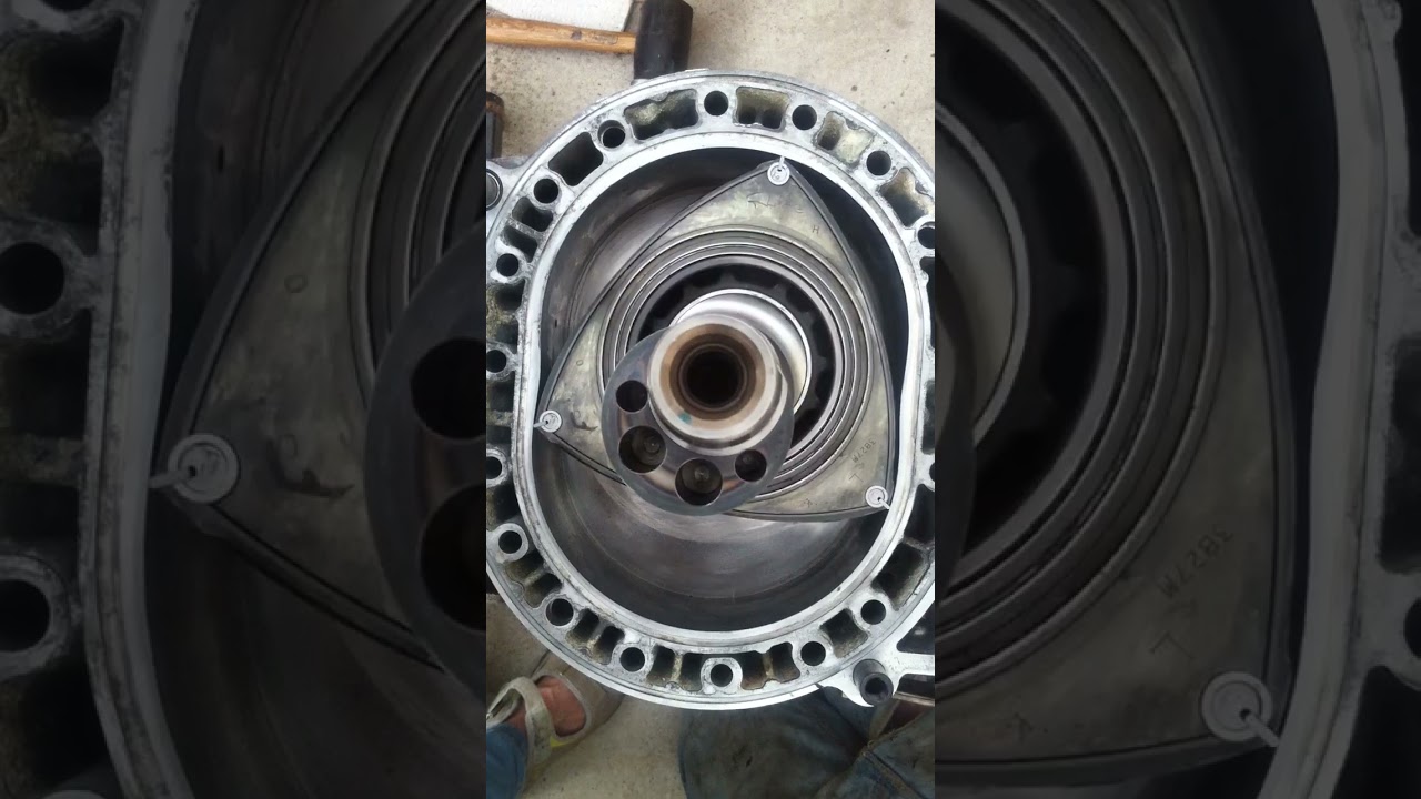Mazda RX8 Renesis Rotary Engine Mid-Rebuild July2014