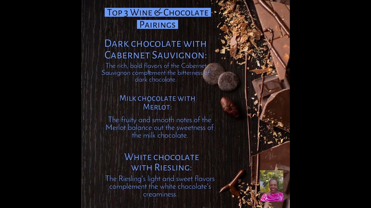 Chocolate wine pairing