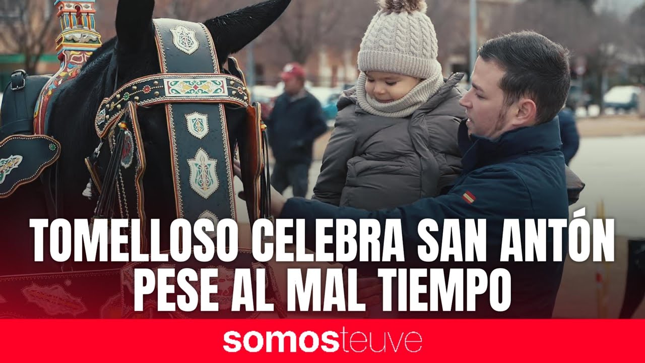 Entre mulillas, gavillas y frío: así fue San Antón en Tomelloso