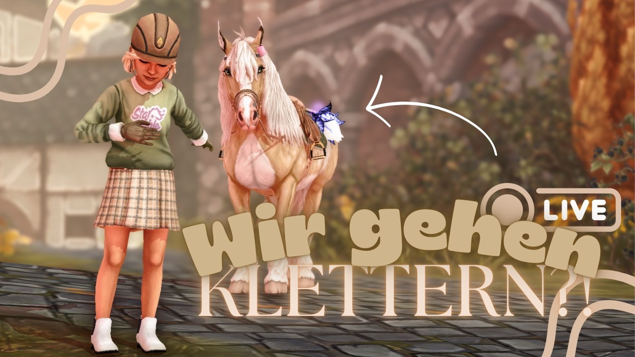 SSO 🐴 II 🩶 LIVE 🩶 II Ich werde mehr Glück als VERSTAND haben - Wir gehen klettern! 🧗‍♂️Server 18! 👀🌈