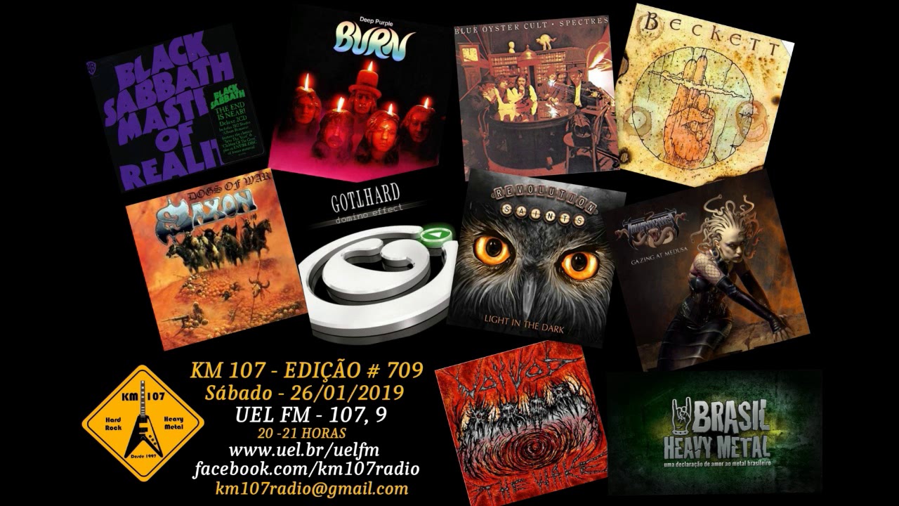 KM 107   EDI&Ccedil;&Atilde;O 709 - Hard Rock & Heavy Metal