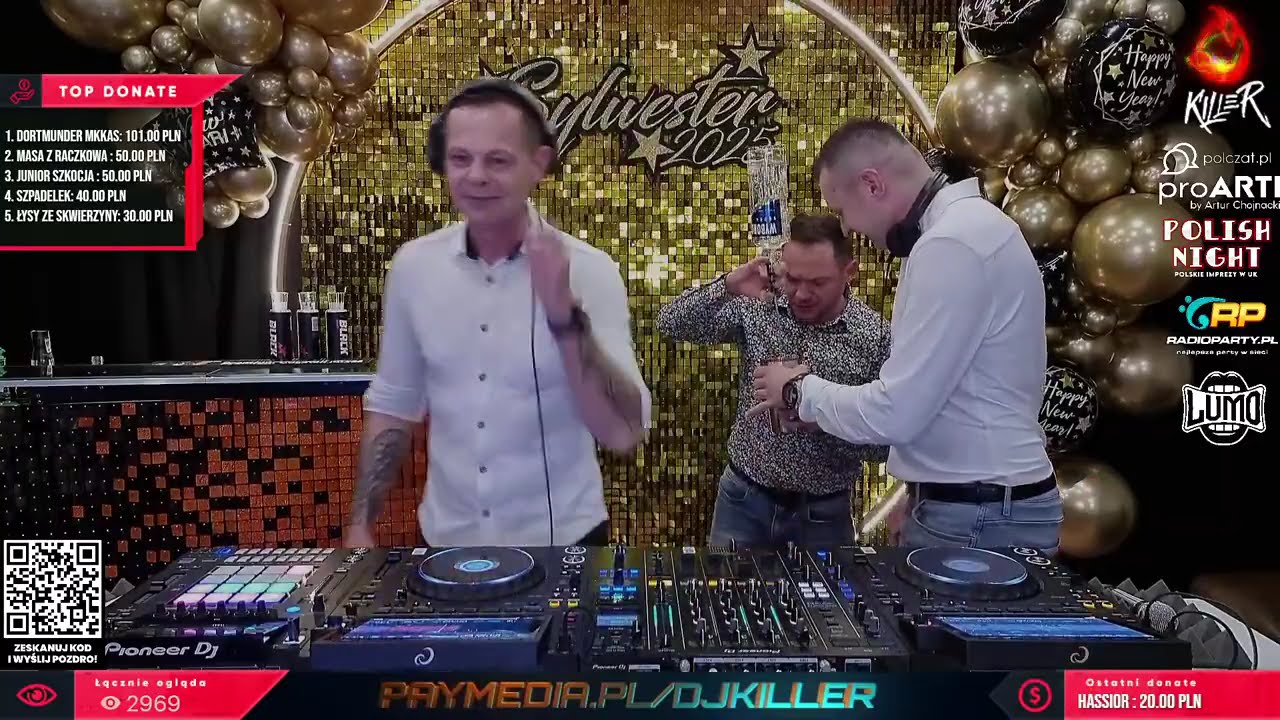 Dj Killer & Dj Cyprex & Barman Olo  - Sylwester u Killera 2025/2026