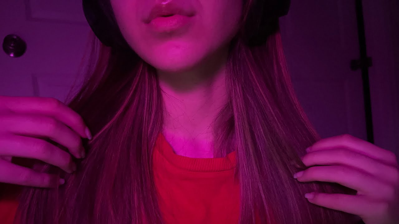 [ASMR - No Talking]  Mouth Sounds  +  Hair Sounds 😴 