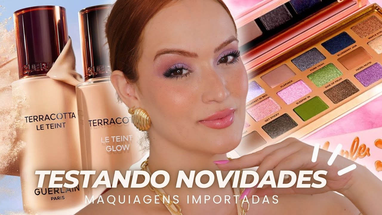 Testando MAKES NOVAS | Guerlain, Too faced, Givenchy e  mais