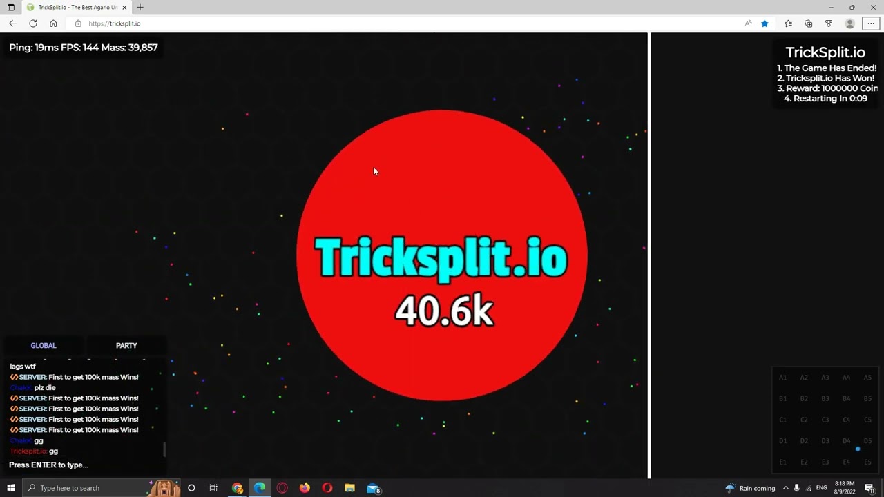 Tricksplit.io Wager Earnings | 0 to infinity🚀