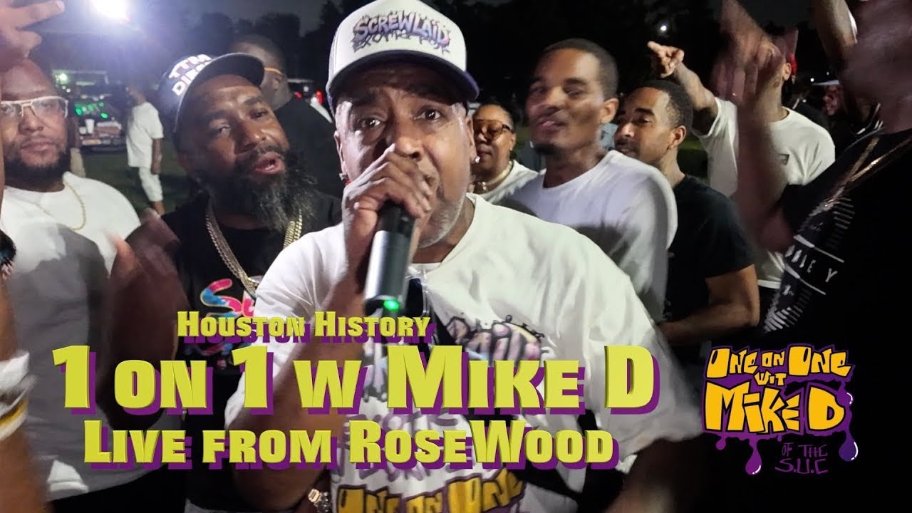 Screwed up Click - Mike D. performed LIVE from Rosewood Park for HOOD DAY!!! 
