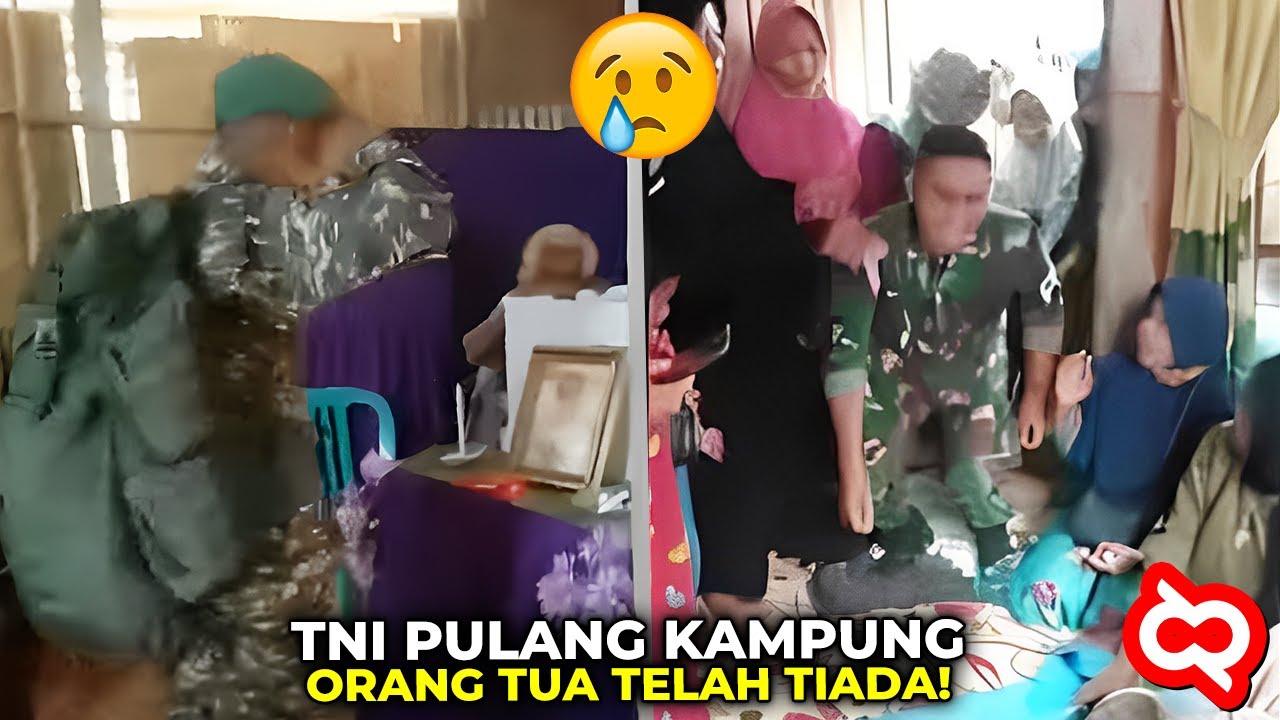 SEDIH BANGET! Momen Mengharukan Ketika Tentara Prajurit TNI Pulang Tugas yang Viral Terekam Kamera