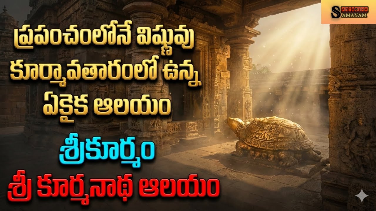 శ్రీకూర్మం శ్రీ కూర్మనాథస్వామి దేవస్థానం full trip details in Telugu || శ్రీకాకుళం || ఆంధ్రప్రదేశ్ 