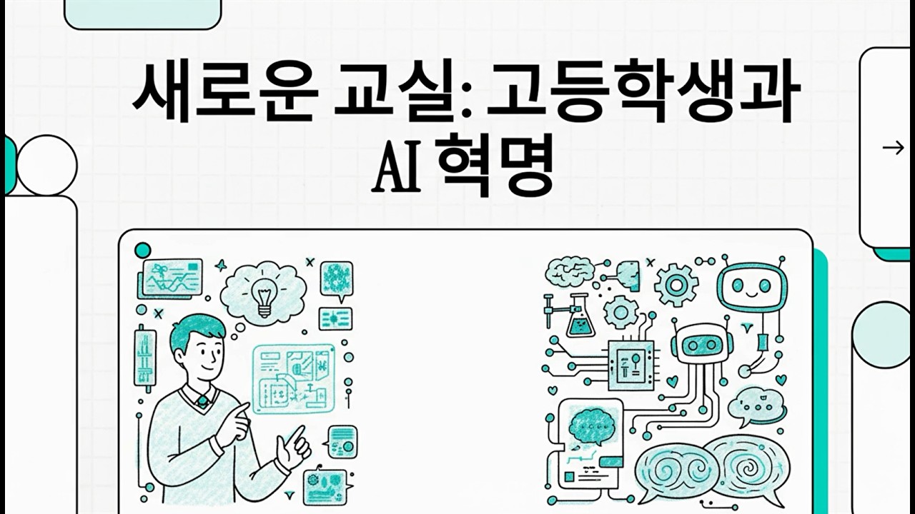 새로운 교실  고등학생과 AI 혁명_생성형AI체험 후기