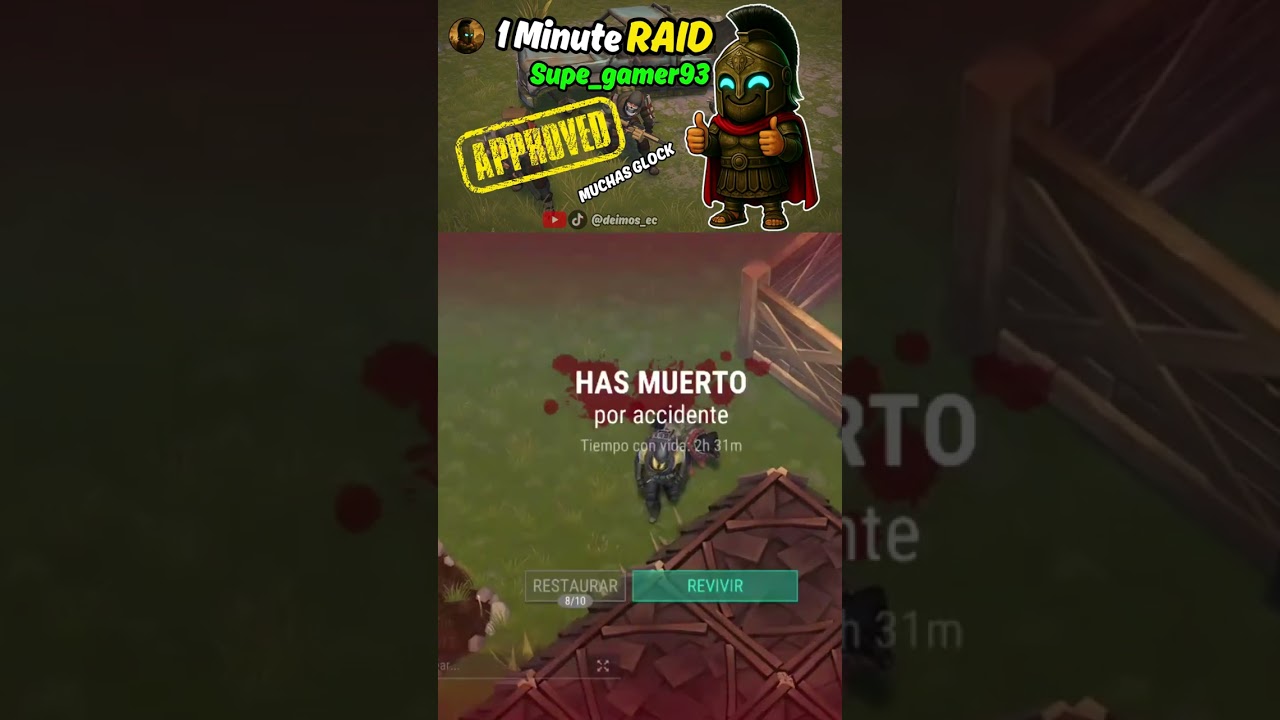 🔥🔫1 Minute Raid - Supe_gamer93 | MUCHAS GLOCK🔫🔥| Last Day on Earth #lastdayonearth #ldoe  #gaming