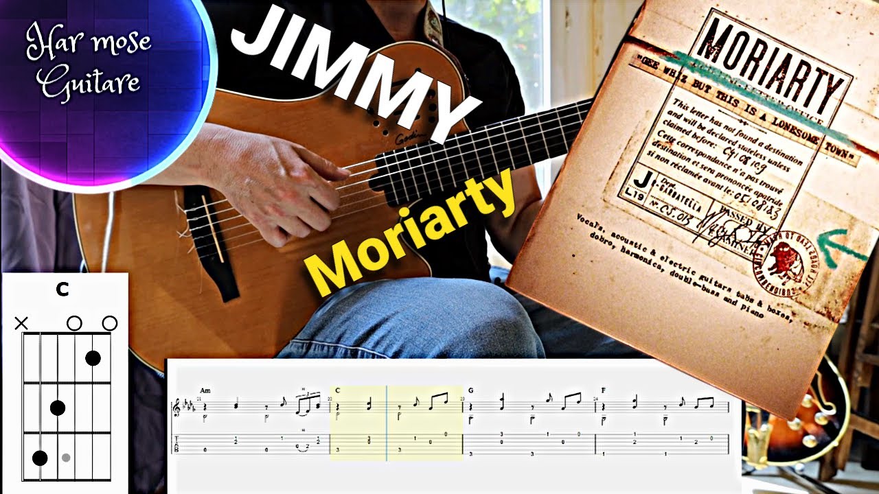 How to play Jimmy (Moriarty). Guitar ! - Complete Tutorial (Chords & Tab) !