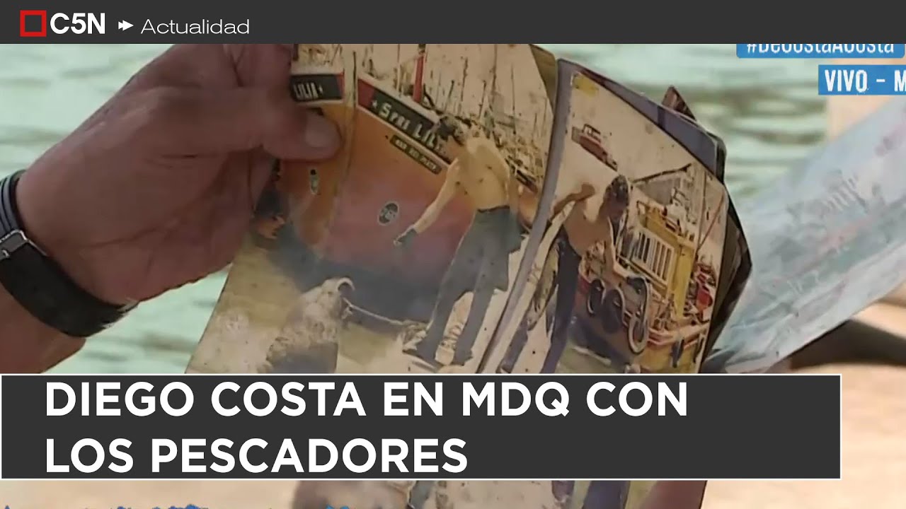 DIEGO COSTA con el ENCANTADOR de LOBOS MARINOS en MAR DEL PLATA