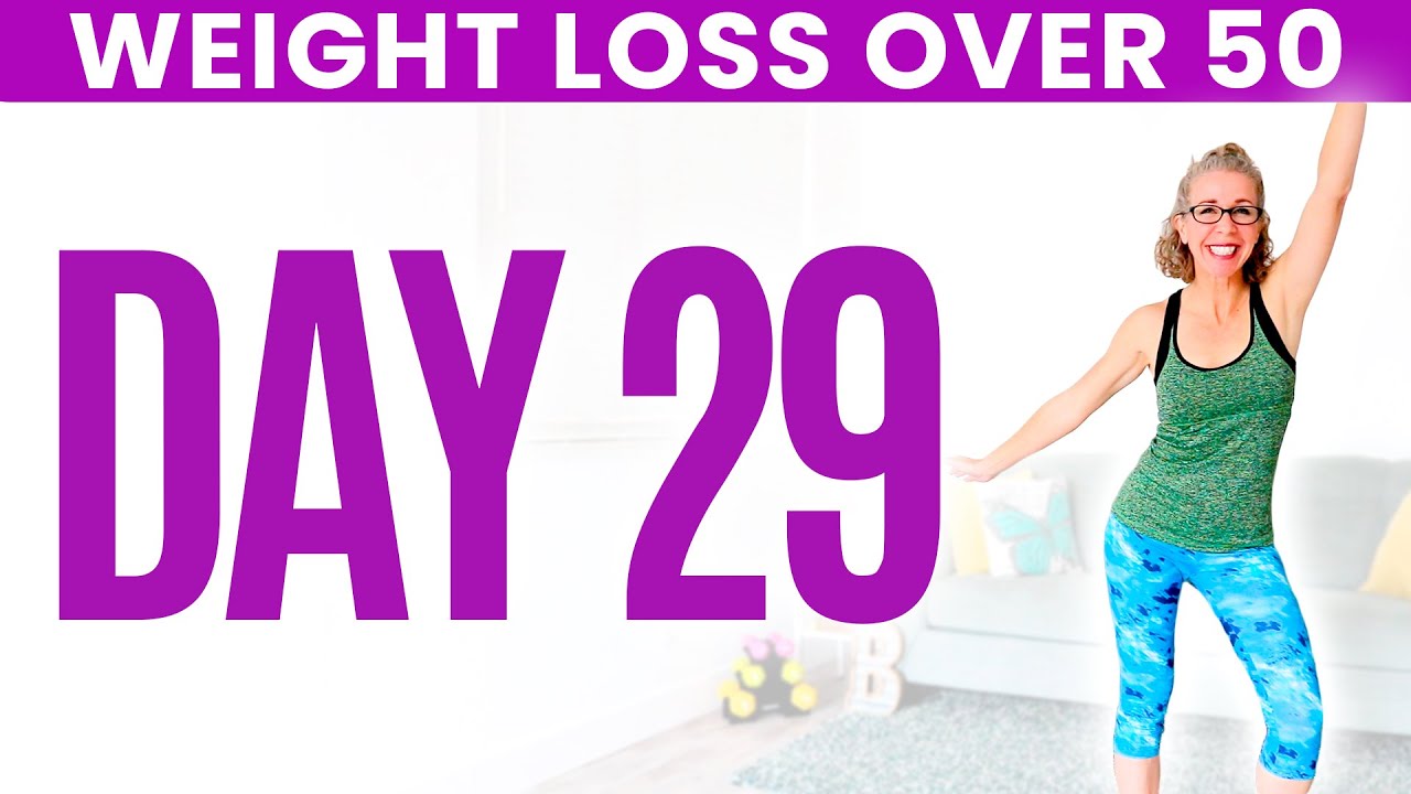 Day TWENTY-NINE - Weight Loss for Women over 50 😅 31 Day Workout Challenge