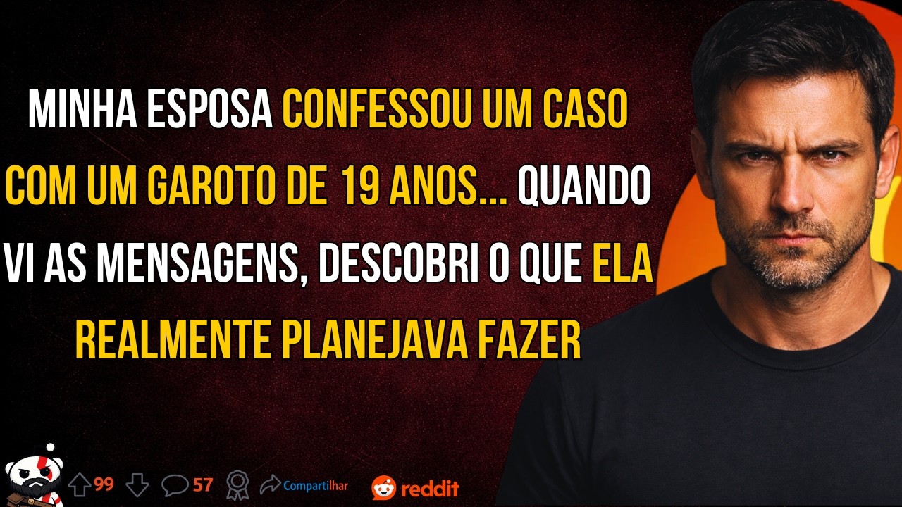 Peguei minha ESPOSA confessando um CASO... O cara tinha 19 ANOS e ela ia Dormir com ele