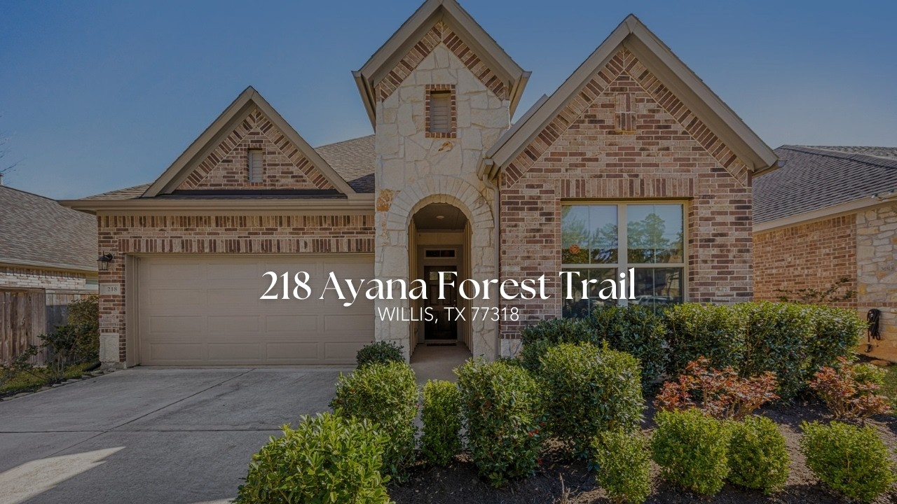 218 Ayana Forest Trails, Willis, TX 77318