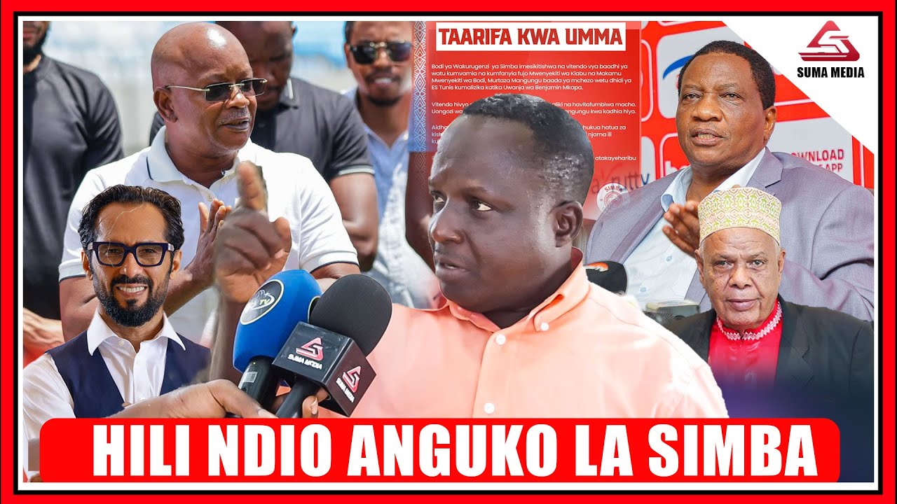 WAZEE WA SIMBA WAMPA MANGUNGU MASAA 72 YA KUBAKI SIMBA TUNAKUFATA NYUMBANI KWAKO