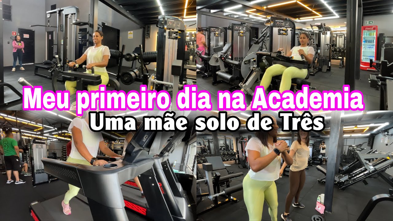Meu Primeiro Dia na Academia Sendo Mãe Solo de 3 Filhos! 😱|| a vida após a separação ❗️