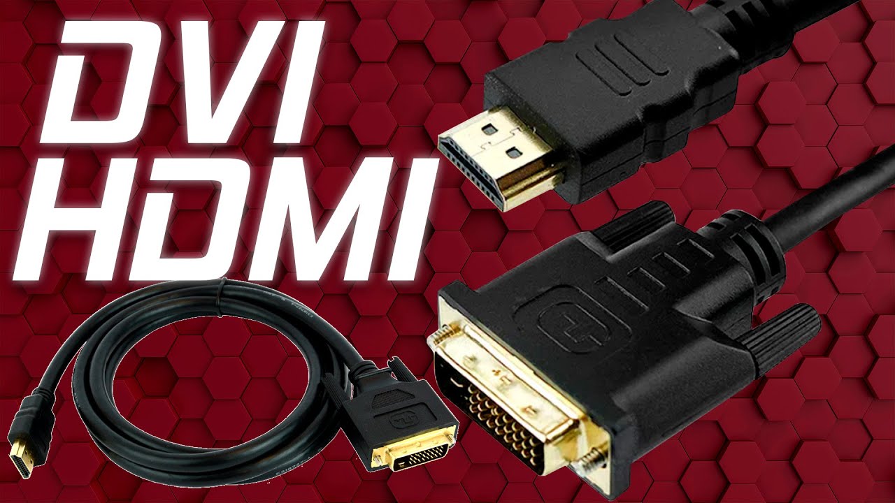 Cabo DVI para HDMI - Conversor DVI-D para HDMI