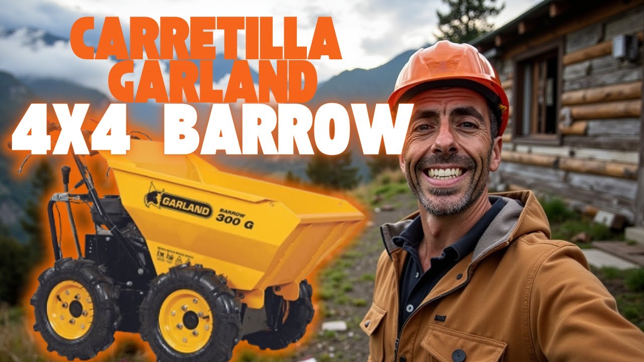 🔥 La Carretilla Que Cambiará Tu Forma de Trabajar 🚀💪 | Garland Barrow 300G-V20