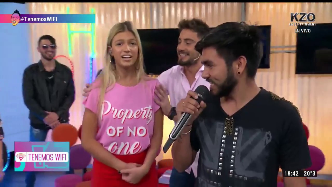Stefi Roitman imitó a Shakira
