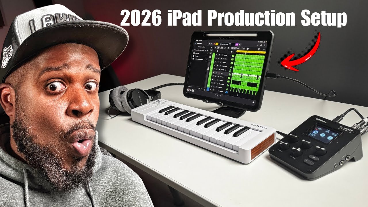 My New iPad Music Production Setup 2026 | Full Gear Breakdown