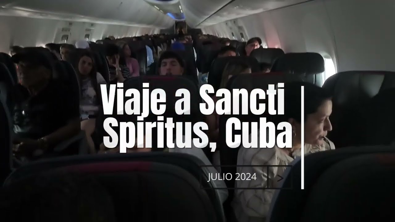 Viaje a Sancti Spíritus,  Cuba - Julio, 2024  (recorrido)