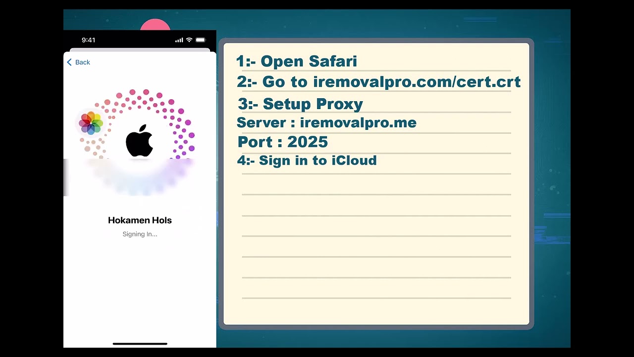 2025 - iCloud Bypass After Apple ID Sign in issue Solved !! iRemoval Pro v5.1
