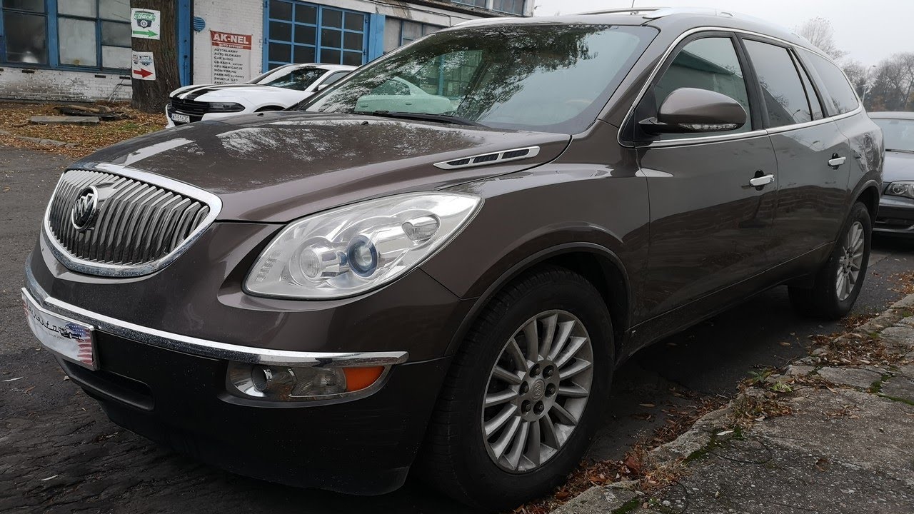 Buick Enclave 3.6 v6  -  silnik, wnętrze, wyposażenie.
