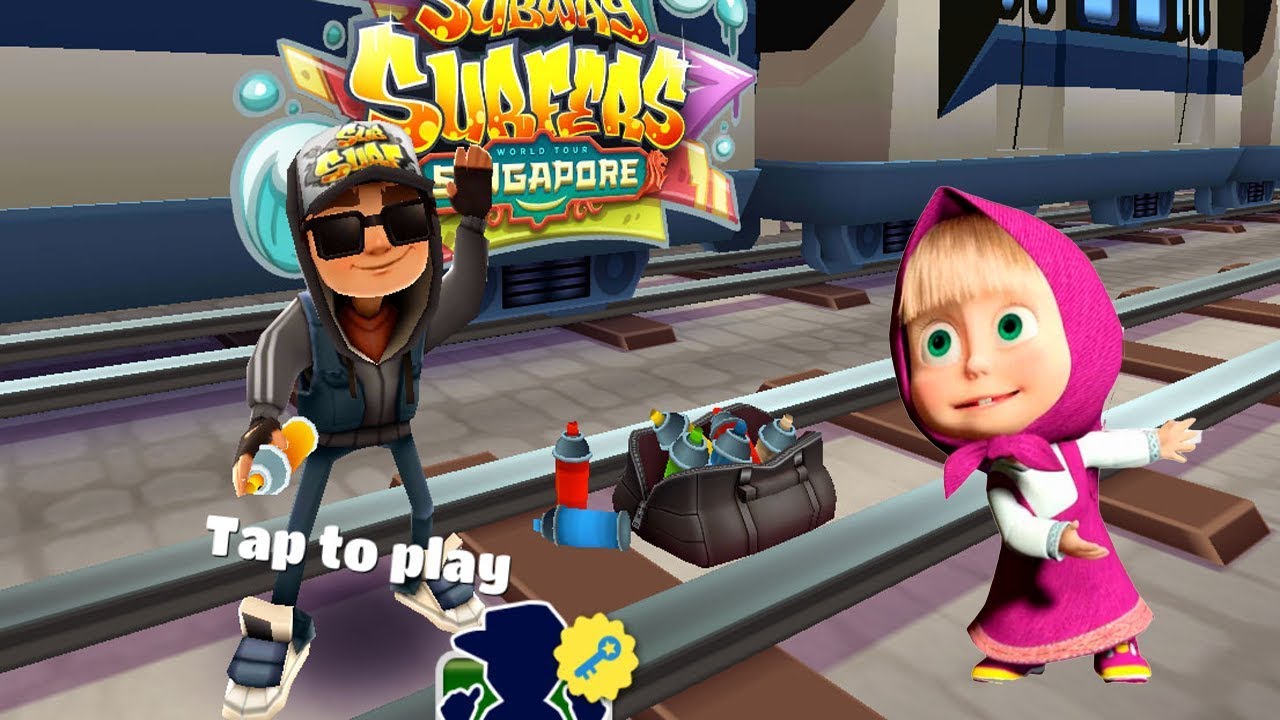 Subway Surfers Jake vs Masha and The Bear Runner Android Gameplay