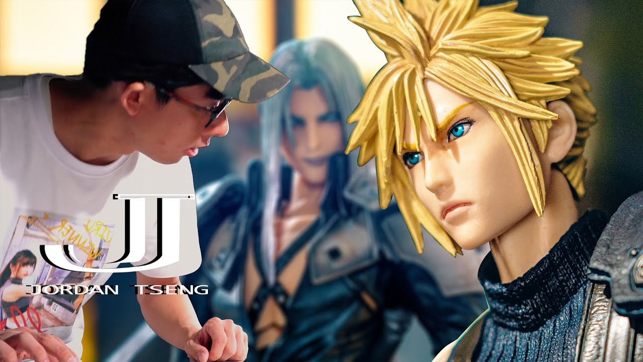 Cloud crushed my TV! feat.Ray Du | Final Fantasy VII Stop Motion【JordanTseng】