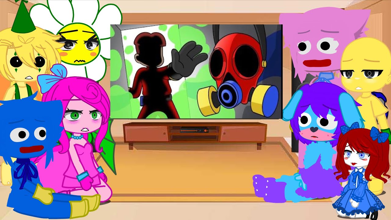 Poppy Playtime Chapter 3 React To Who is He? II Gacha Club II