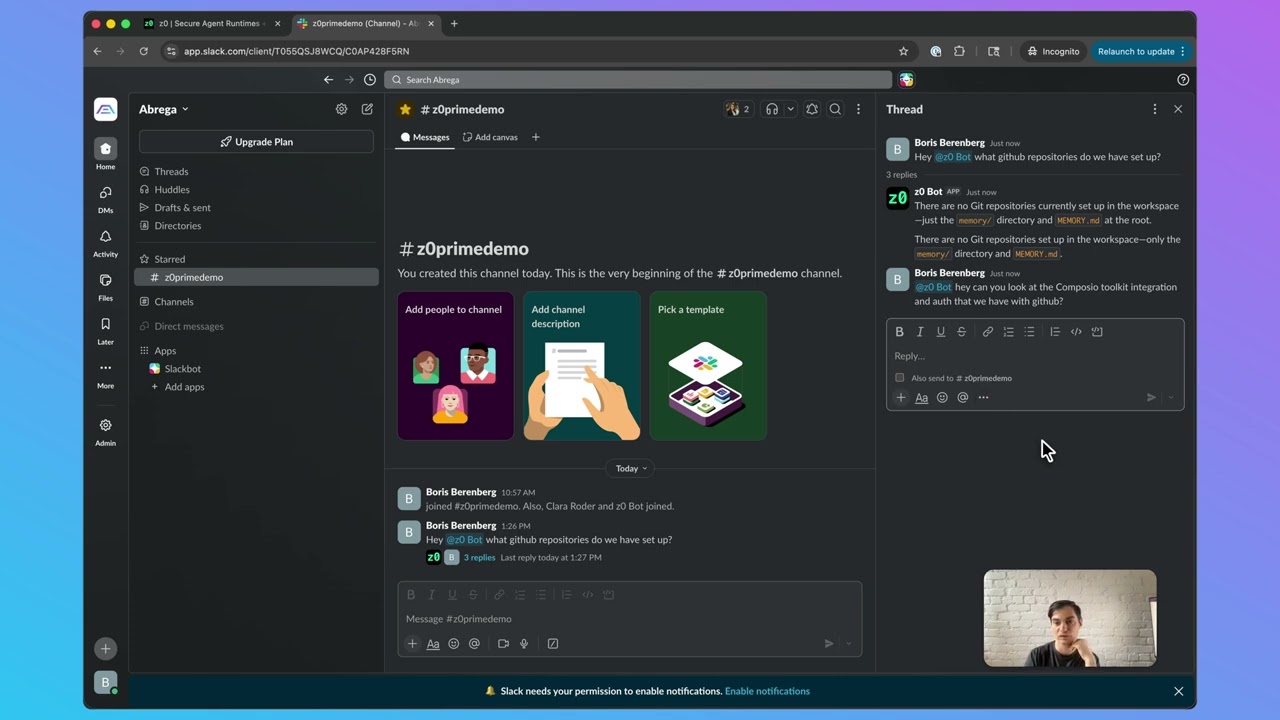 Zero Prime Onboarding Demo