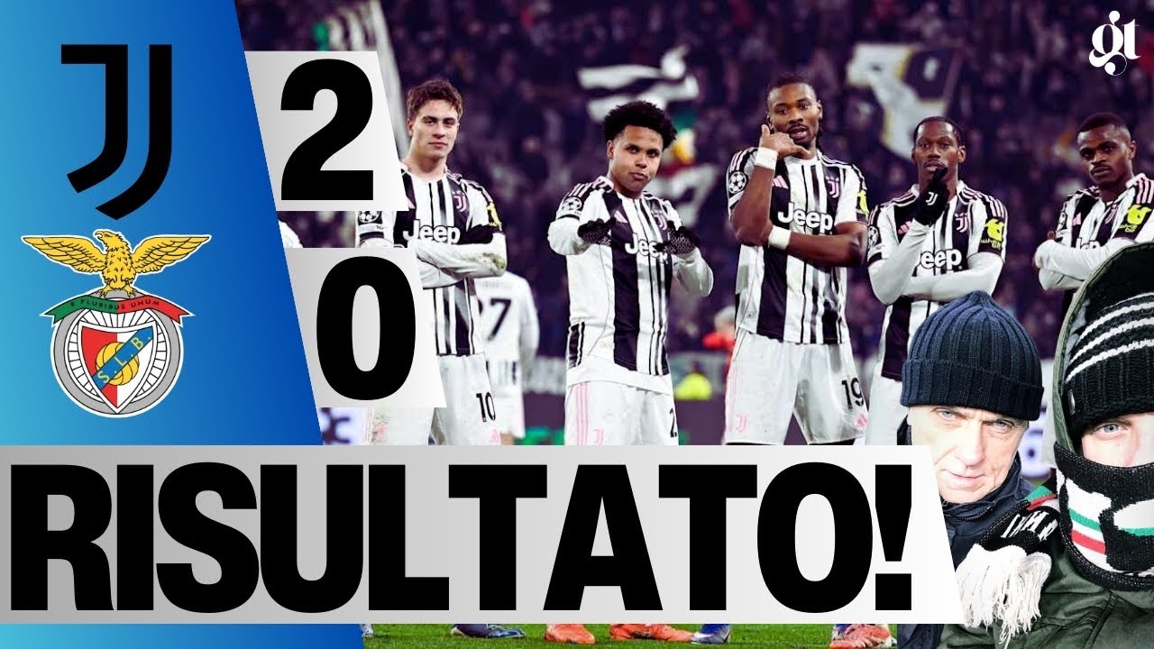 JUVE BENFICA 2-0, POCA SPESA TANTA RESA! VI PORTO CON ME ALLO STADIUM! (Col vecchio)