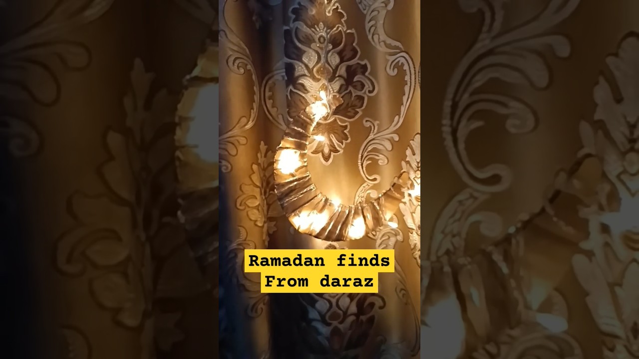 just in 150 #shorts #ramadan #ramzan #trending #ytshorts  #easyramadandecor #daraz #finds #review