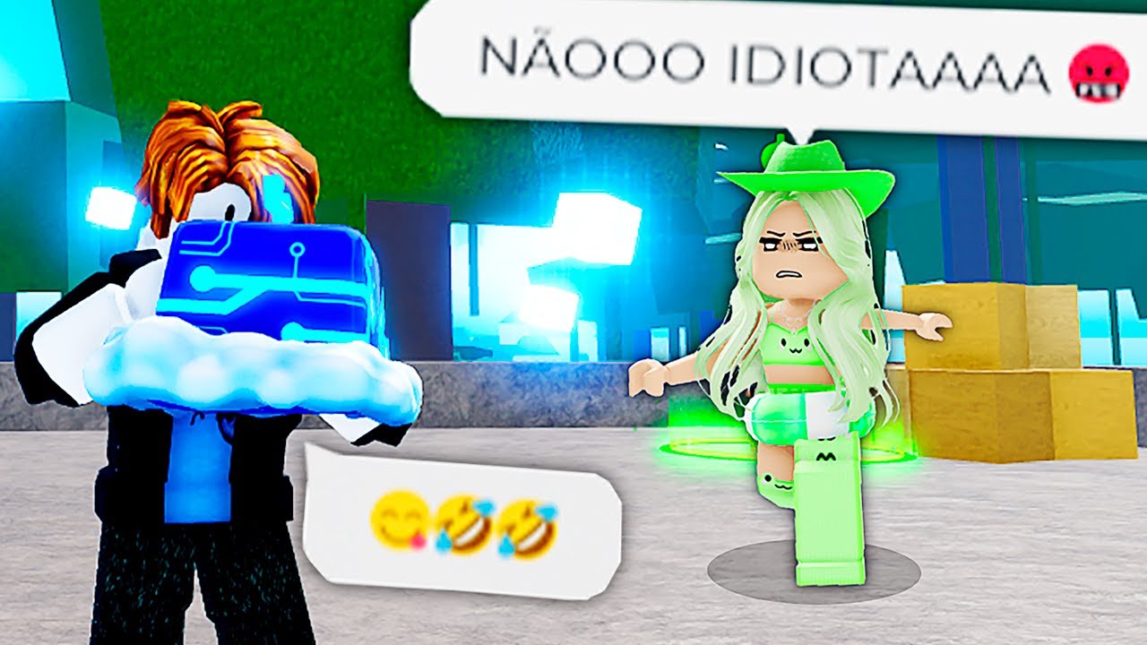 USEI A CONTROL REWORK NA FRENTE DOS SCAMMERS NO BLOX FRUITS