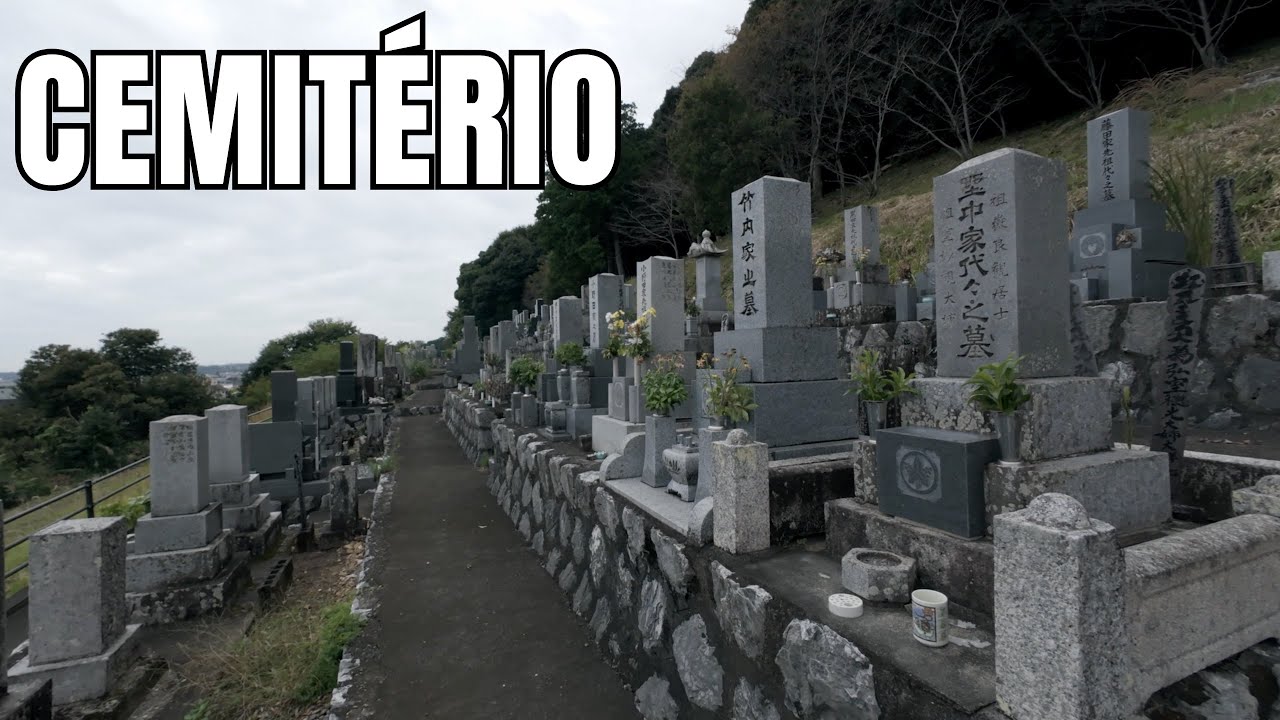 ASSIM QUE É UM CEMITÉRIO NO JAPÃO 🇯🇵