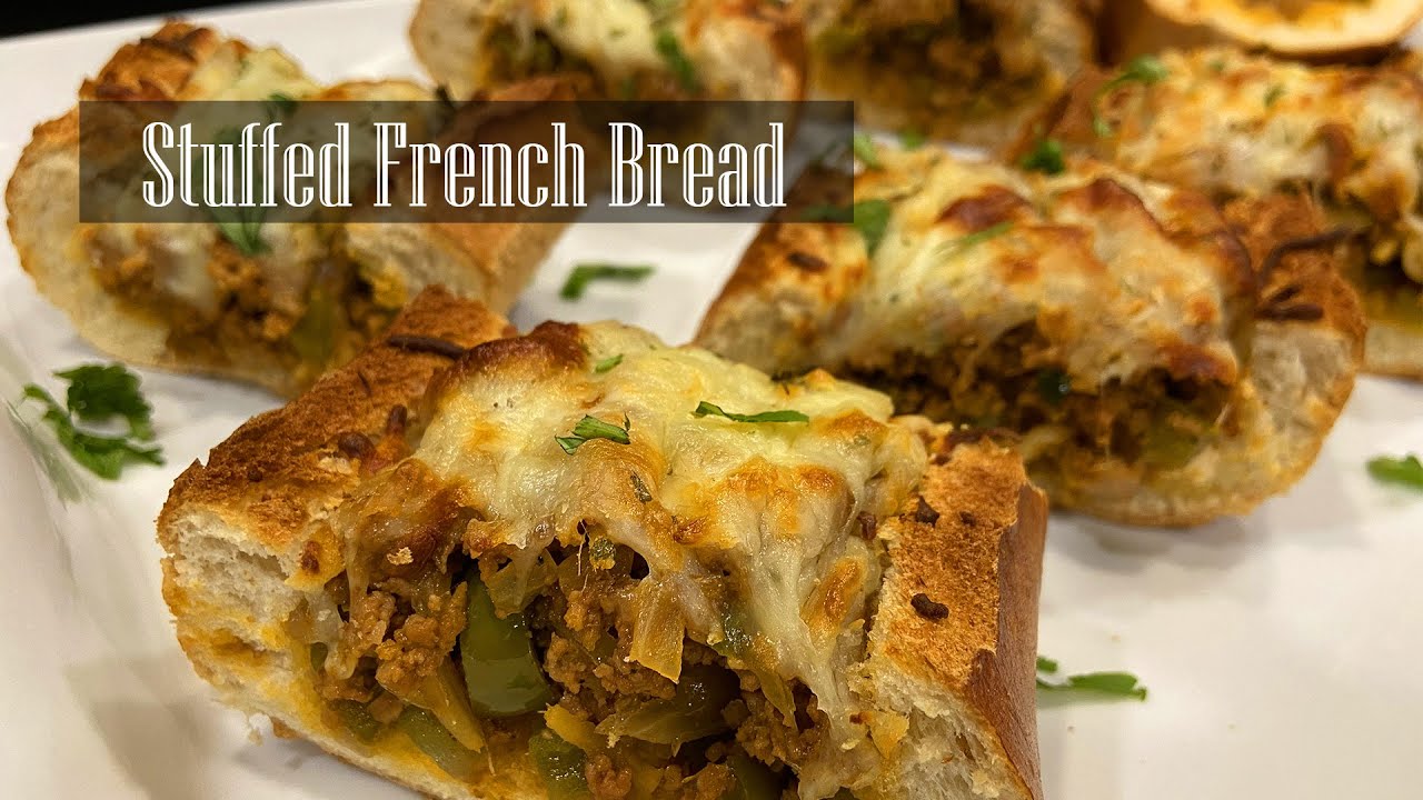 Stuffed French Bread || French Bread Stuffed with Philly CheeseSteak Recipe - RKC