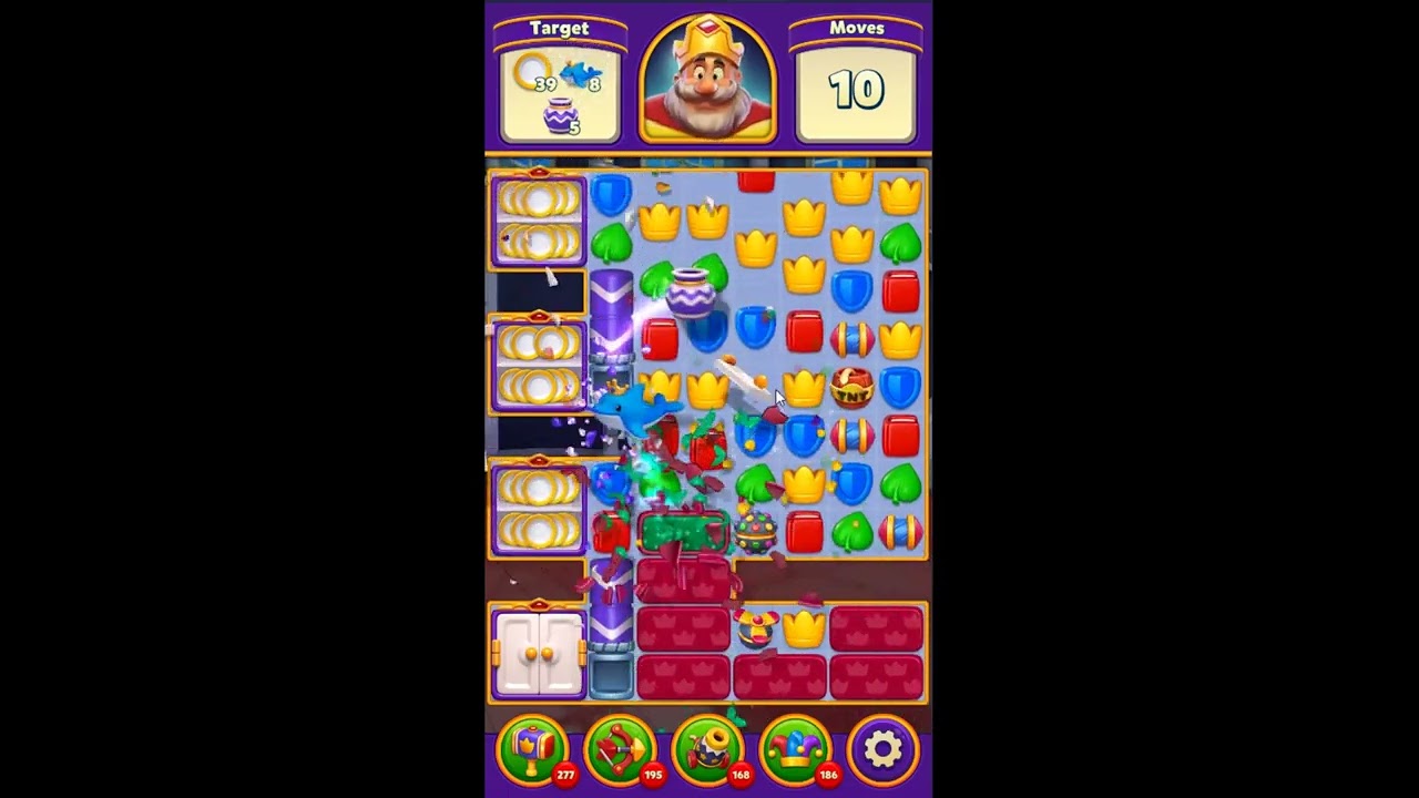 Royal Match Level 10739 - NO BOOSTERS GAMEPLAY 👑 | SKILLGAMING ✅