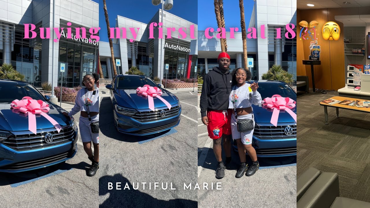 Buying my first car at 18 🎊🎉🚘 + getting my license 🪪 🫶🏼 .!