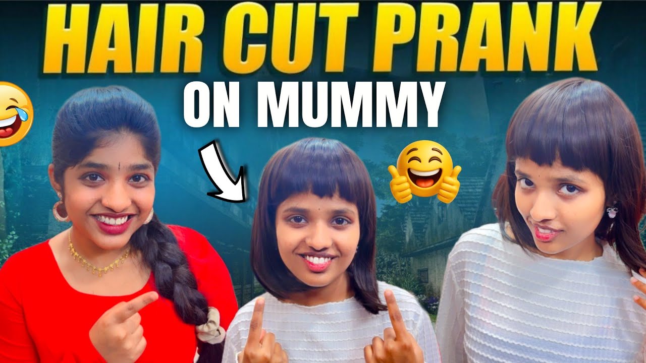 Haircut Prank on Mummy 😂✂️ | Mom Reaction Gone Crazy | Funny Prank Video #viral #prankvideo